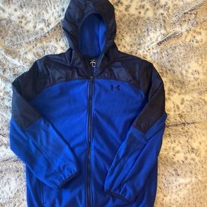 Youth LG Under Armour zip up jacket